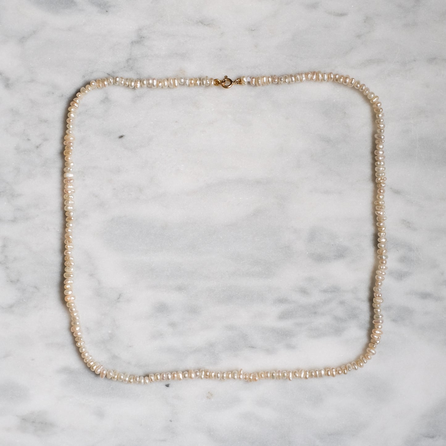 18.5" Seed Pearl Strand